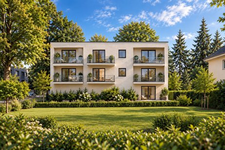 Baugrundstück mit Baugenehmigung für 7 Wohneinheiten – beste Villenlage in Falkensee-Falkenhain