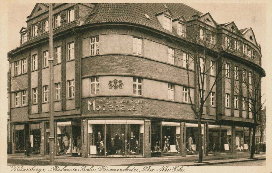 Imposantes Wohn- und Geschäftshaus mit 17 Einheiten von 1928 in bester Innenstadtlage von Wittenberge