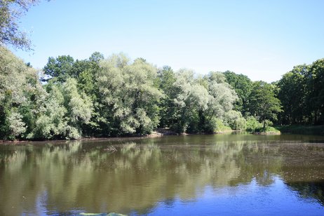 Letzte Gelegenheit! Villengrundstück direkt am idyllischen Lindenweiher mit optimaler Südausrichtung