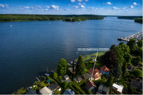Rarität an der Scharfen Lanke – Gemütliches Kleinwohnhaus mit Blick auf die Havel