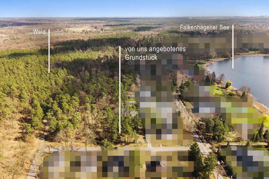 Wagnerallee – Zwischen Wald und See: Traumhaftes Baugrundstück in begehrter Wohnlage „Kolonie am See“